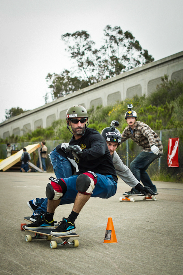 Day-two was cones. We only got this one shot. Photo: Ali 