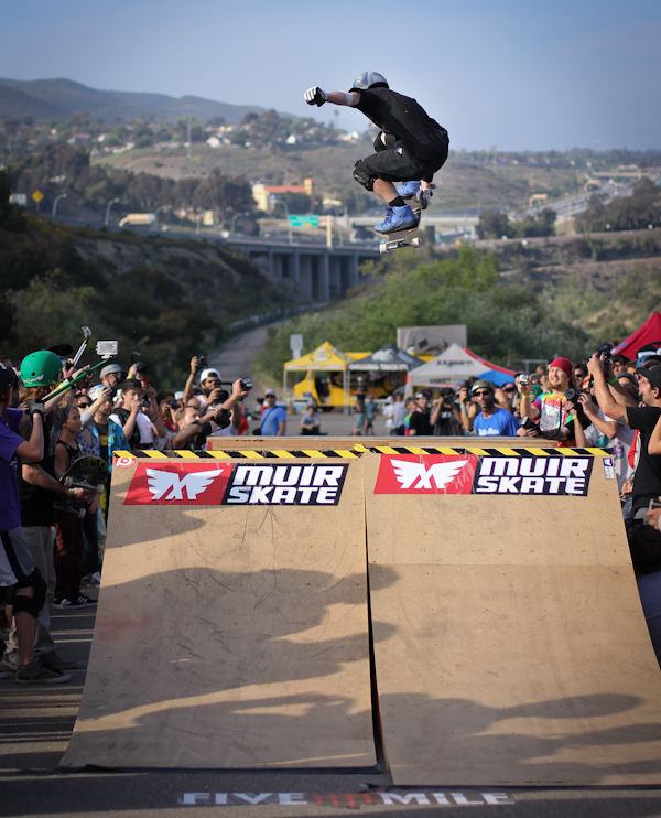 Dan Couch. Last man boosting! Photo: Bandy.