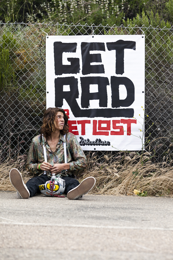 Daniel Luna Get's Rad, and sometimes Lost. Photo: Seth Brown.