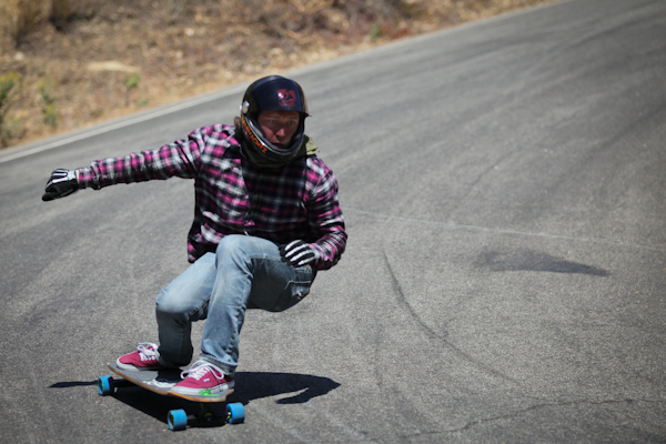 Justen Ortiz having a shred. Photo: Ruano.
