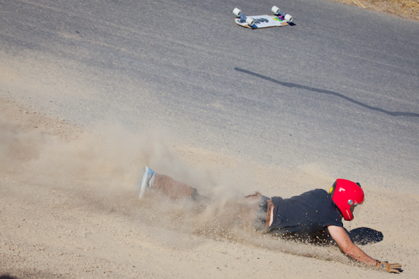 If ain't gettin' dirty ya ain't goin' for it! Photo: Ruano.