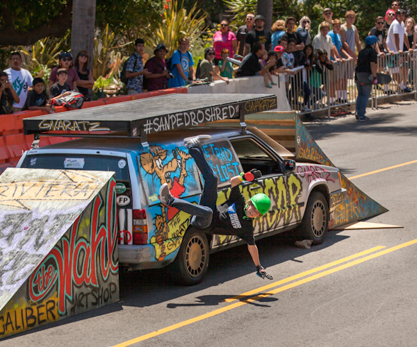 Jasper ripped hard; he also slammed hard! Photo: Brian Babish.
