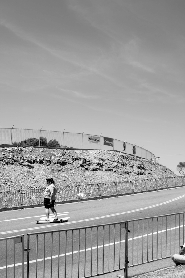 A true concrete waver enjoying the Bunny Slope. Photo: David Marano.