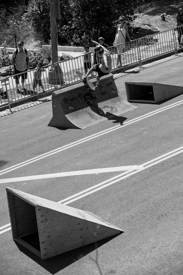 Eric Jensen, frontal boarder. Photo: David Marano.