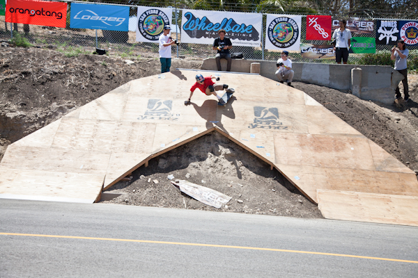 Off the wall. Photo: David Ruano.
