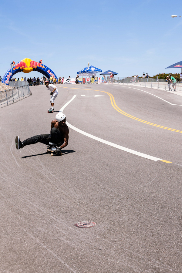 Fun runs all day down the backside of Gaffey St. Photo: David Marano.