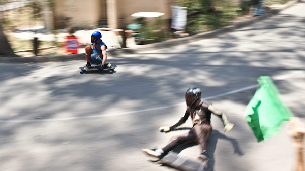 Hugh takes a boss line sans sleeves. the competition did neither of those things. Photo: Ruano.