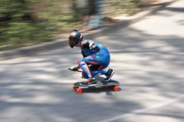 Switzer looking fast early on. Photo: Ruano.