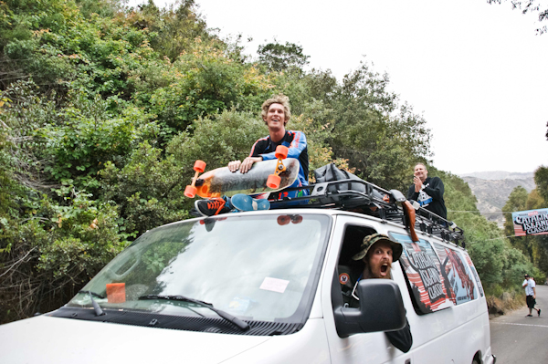 Victory lap!!! Photo: Ruano.