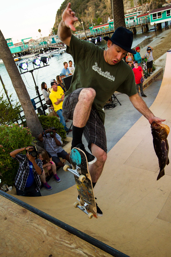 And this also happened. . . Bando-bass-blunt. Photo: Marano.