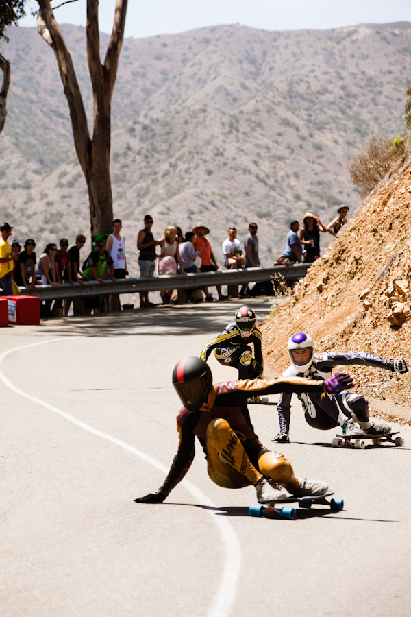 Dillon Stephens leanin' & leadin'. Photo: Marano.