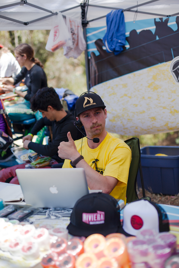 Mike Girard is stokin' as usual! Photo: Khaleeq.