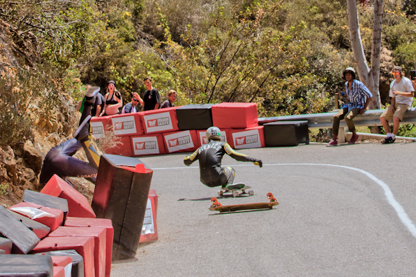 Crash and burn. Photo: Marano.