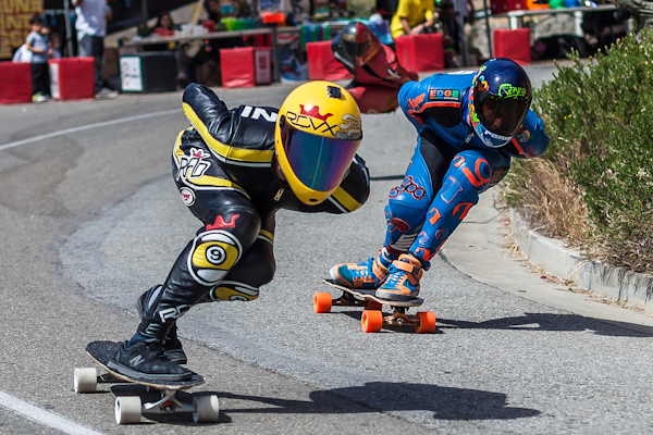Pilloni & Switzer, battling. Photo: Khaleeq.
